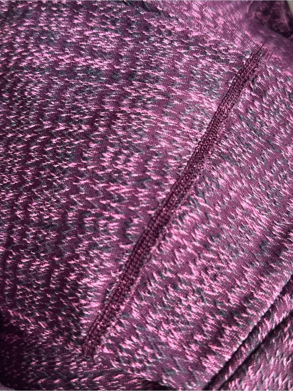 Lululemon Athletic Top Heathered Purple Racerback Tank Top